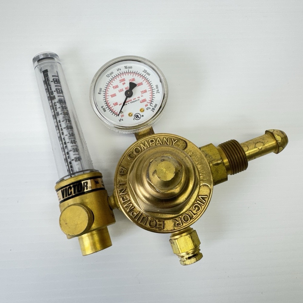 Victor HSR2570 Welding Flowmeter Regulator 0781-3873 Gauge Argon Nitro 0781-3819